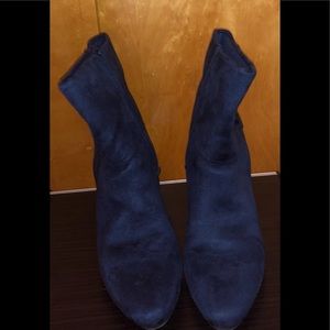 Blue Suede Boots